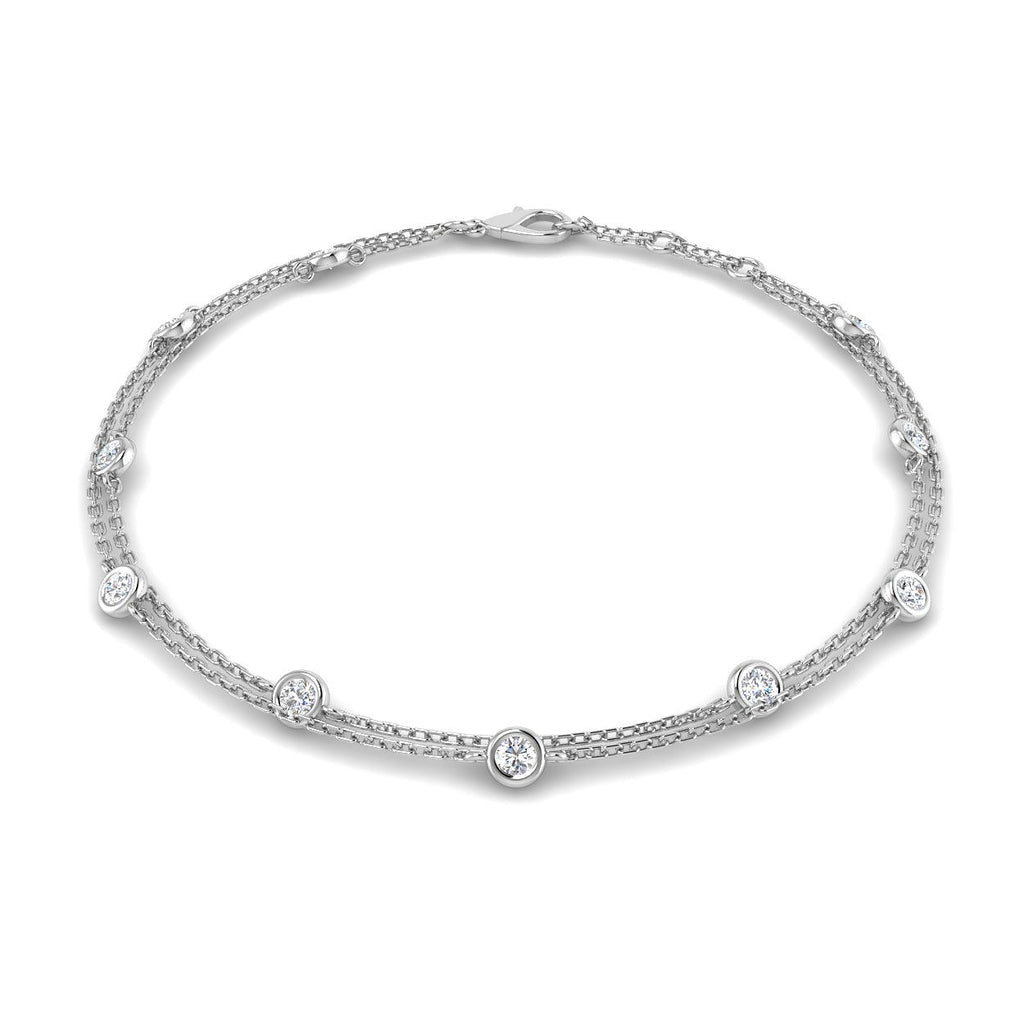 SB2385 — Bracelet - 9k White Gold