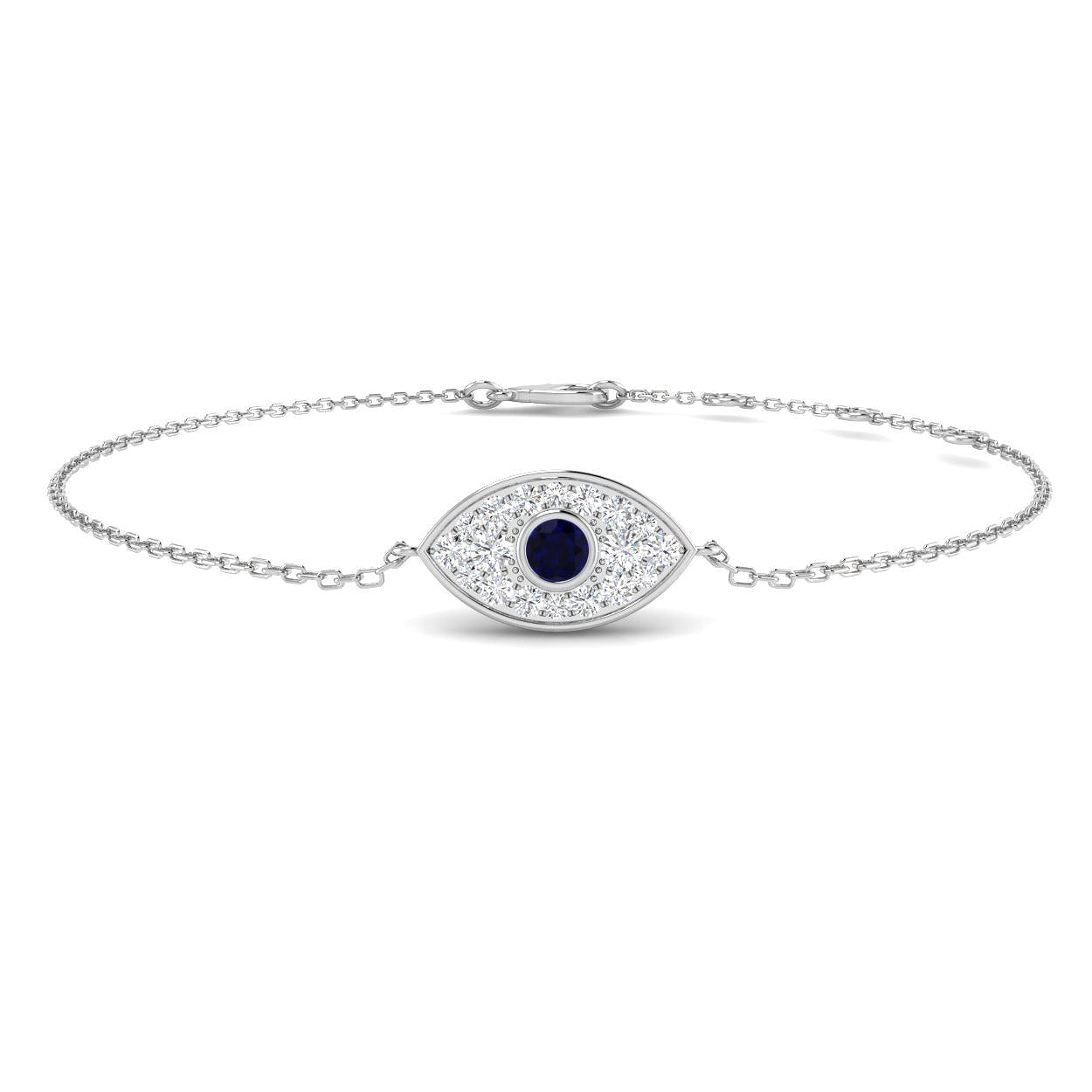 SB2401 — Bracelet - 9k White Gold