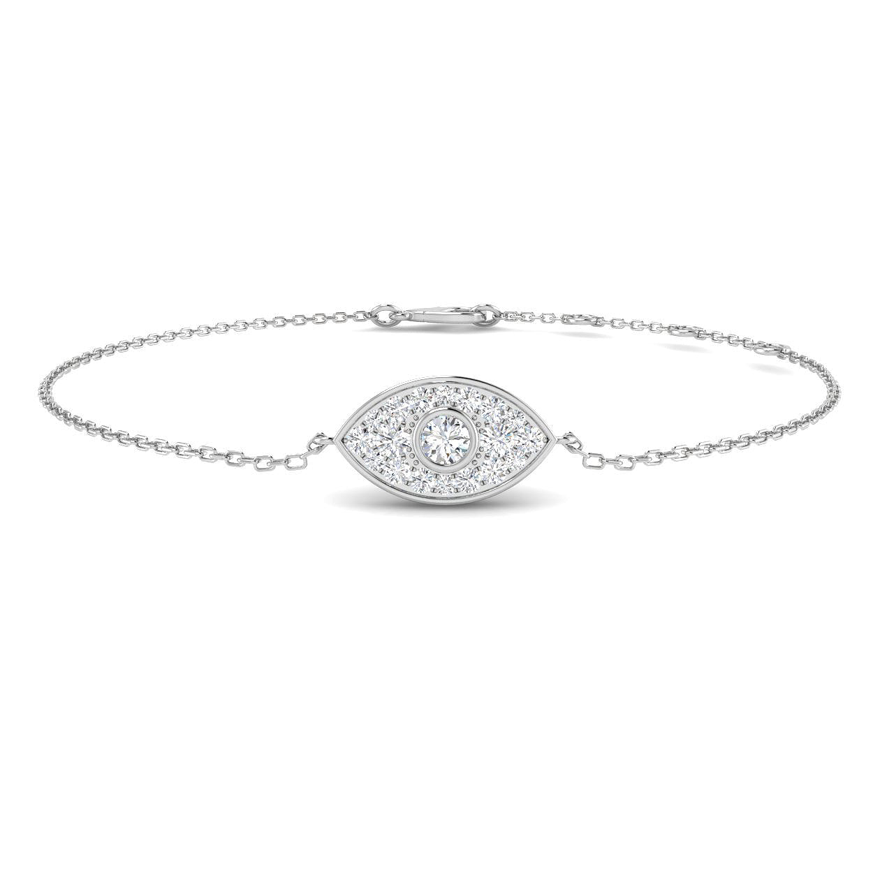 SB2401 — Bracelet - 9k White Gold