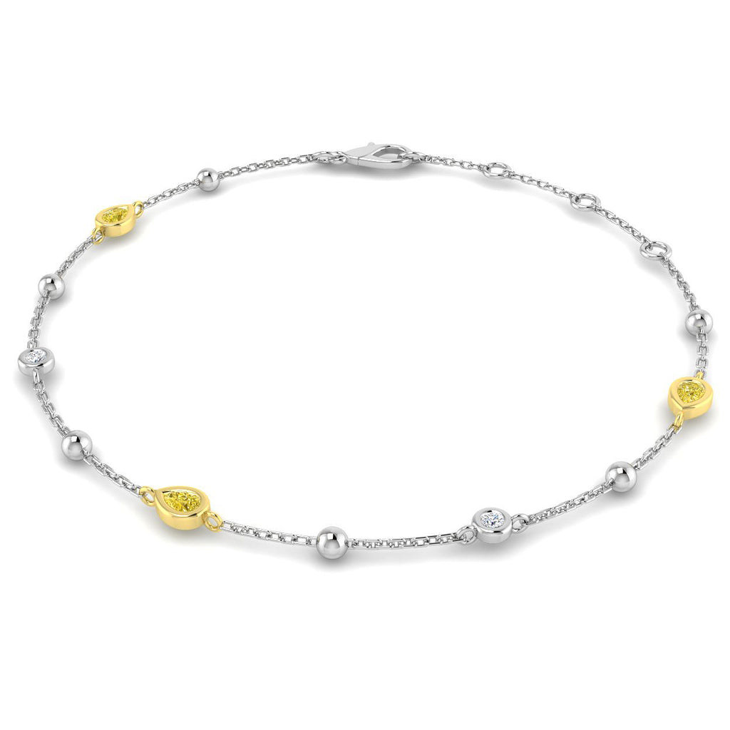 SB2402 — Bracelet - 9k White Gold