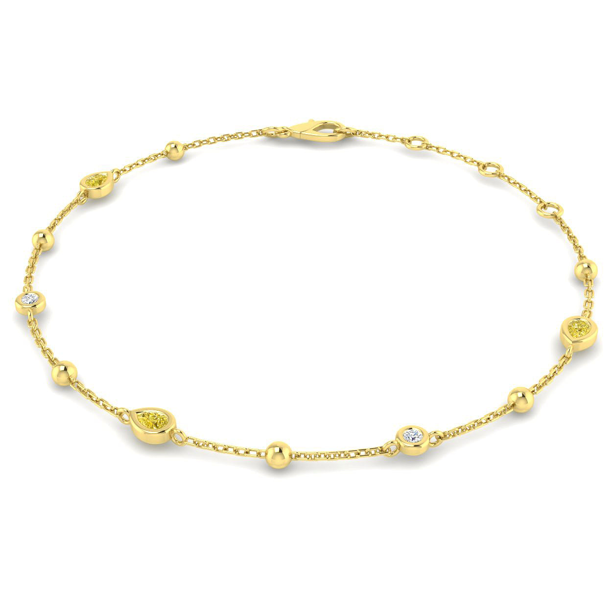SB2402 — Bracelet - 9k Yellow Gold