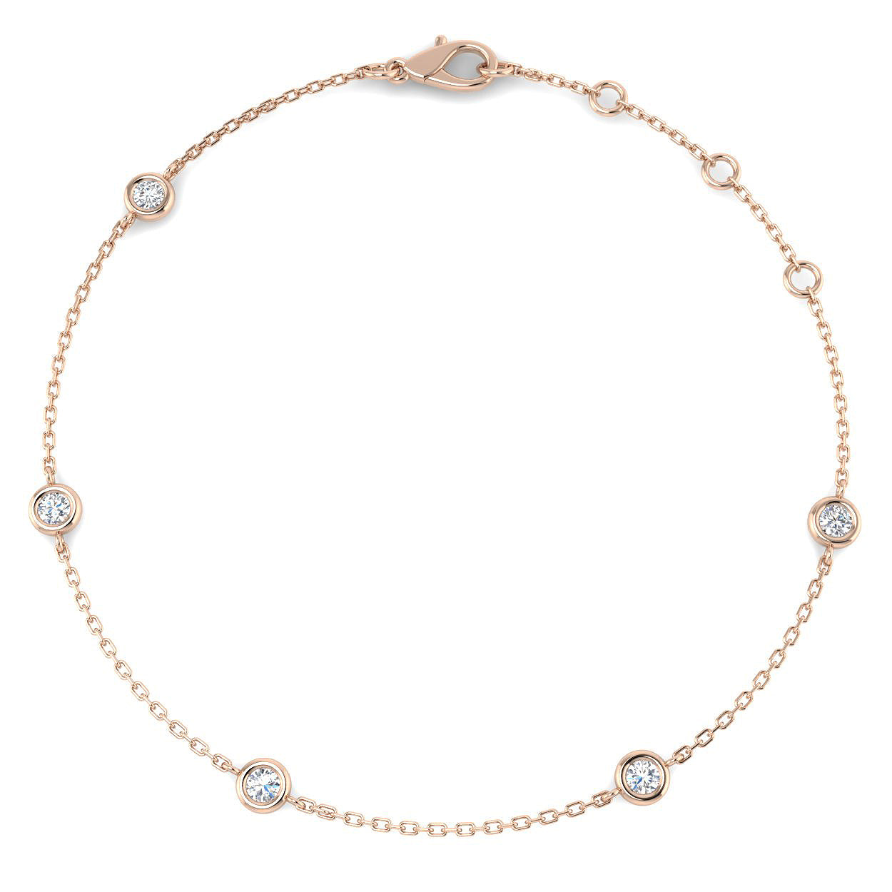 SB2404 — Bracelet - 9k Rose Gold