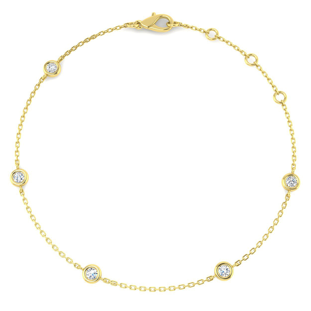 SB2404 — Bracelet - 9k Yellow Gold