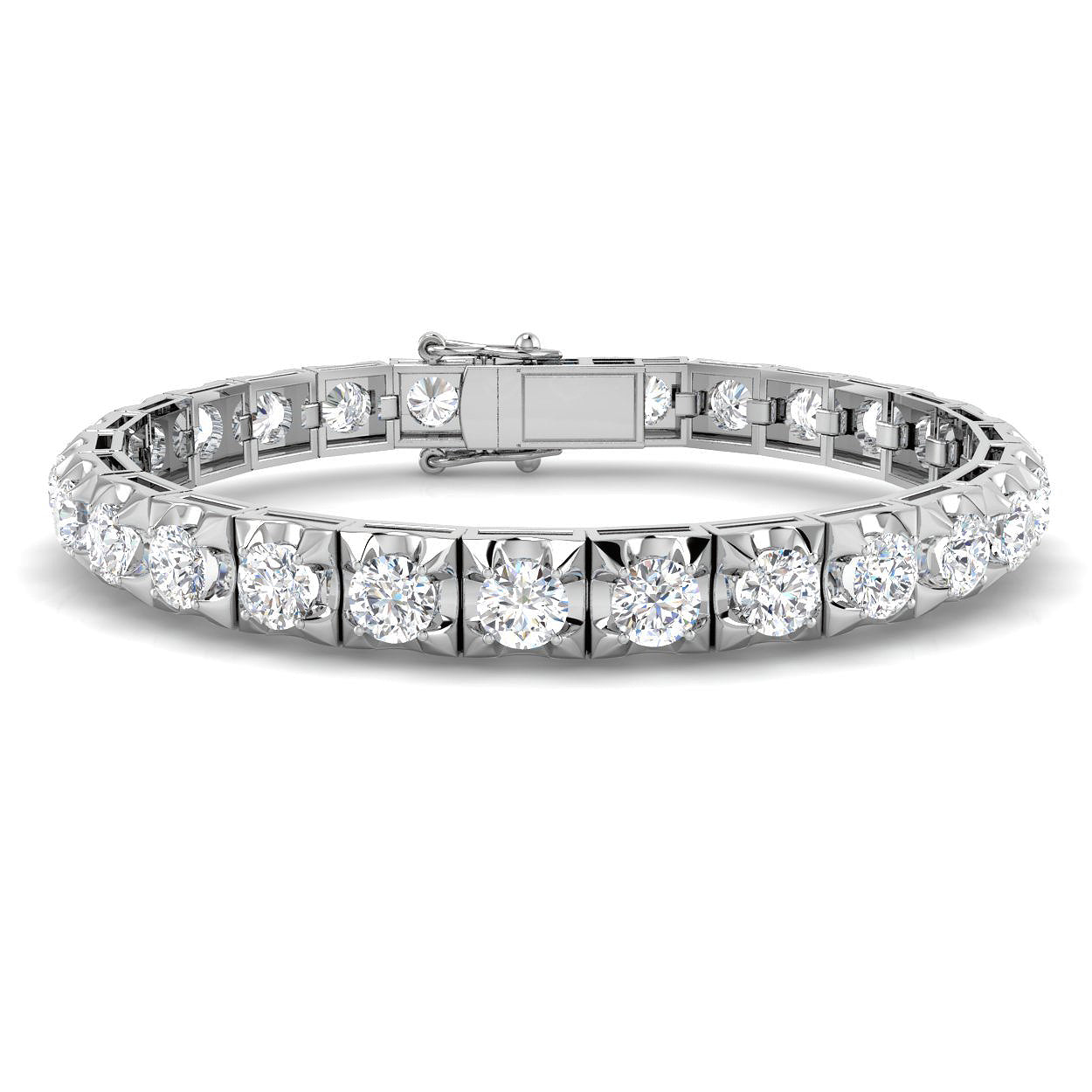 SB2408 — Bracelet - 9k White Gold