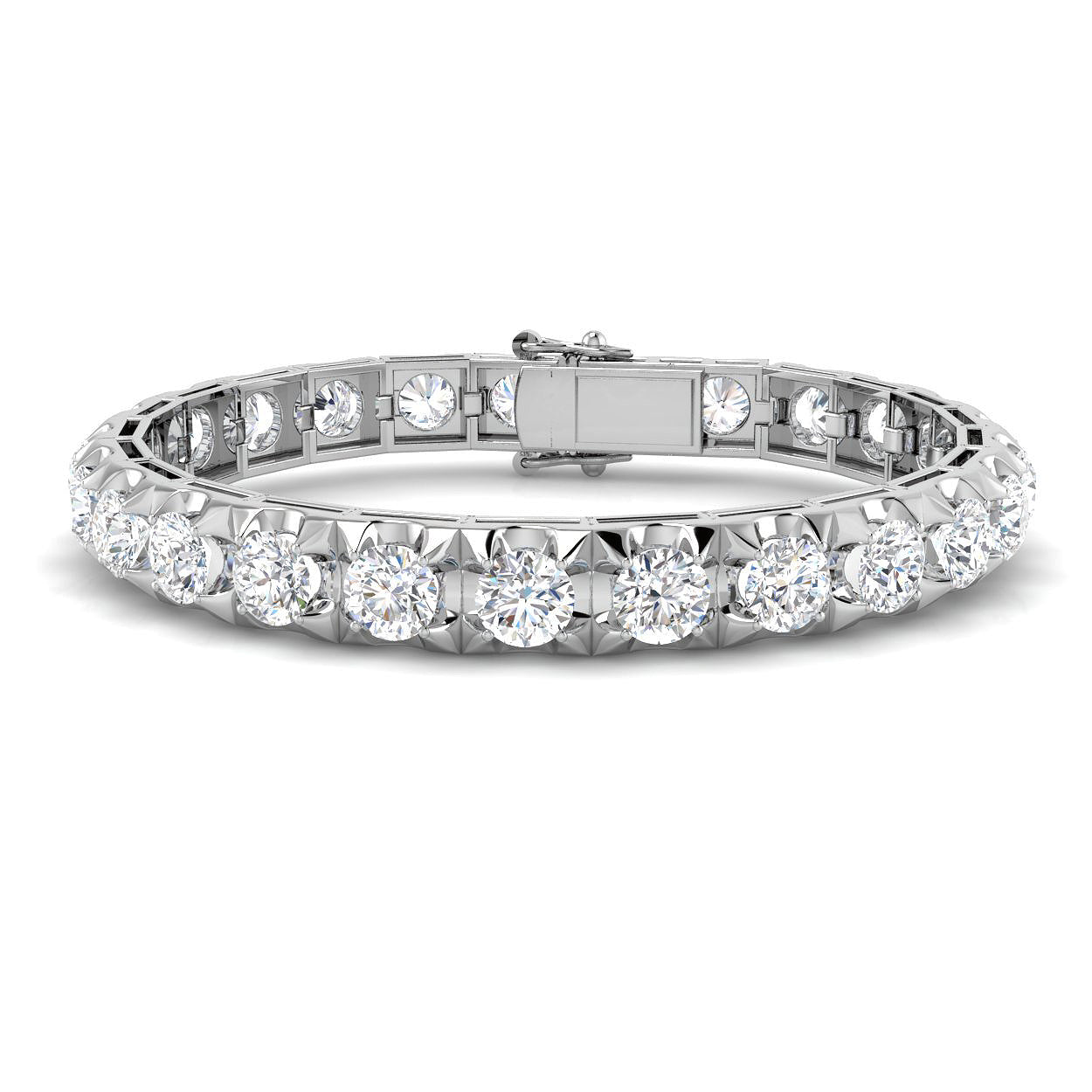SB2410 — Bracelet - 9k White Gold