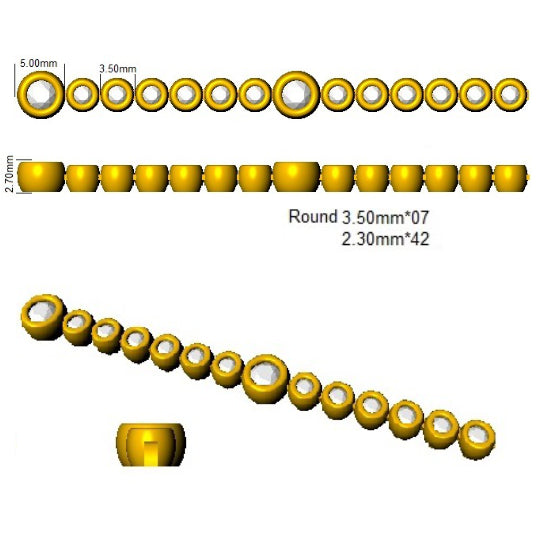 SB2416 — Bracelet - 9k Yellow Gold detail