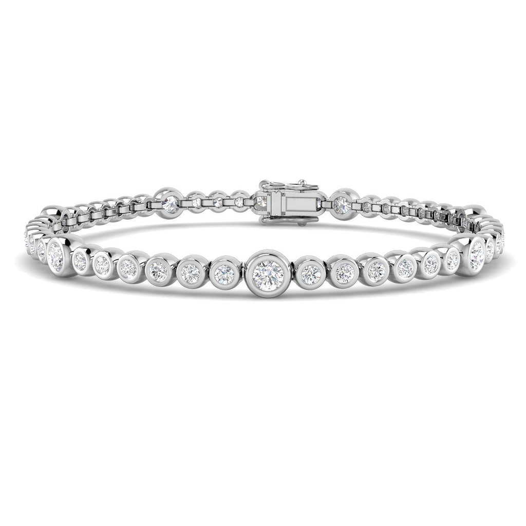 SB2416 — Bracelet - 9k White Gold