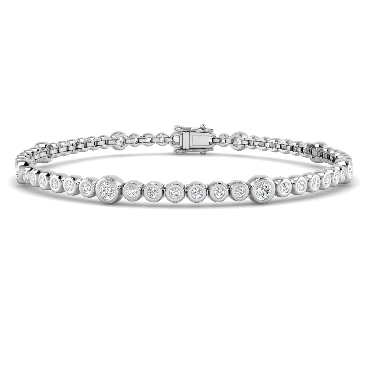 SB2417 — Bracelet - 9k White Gold