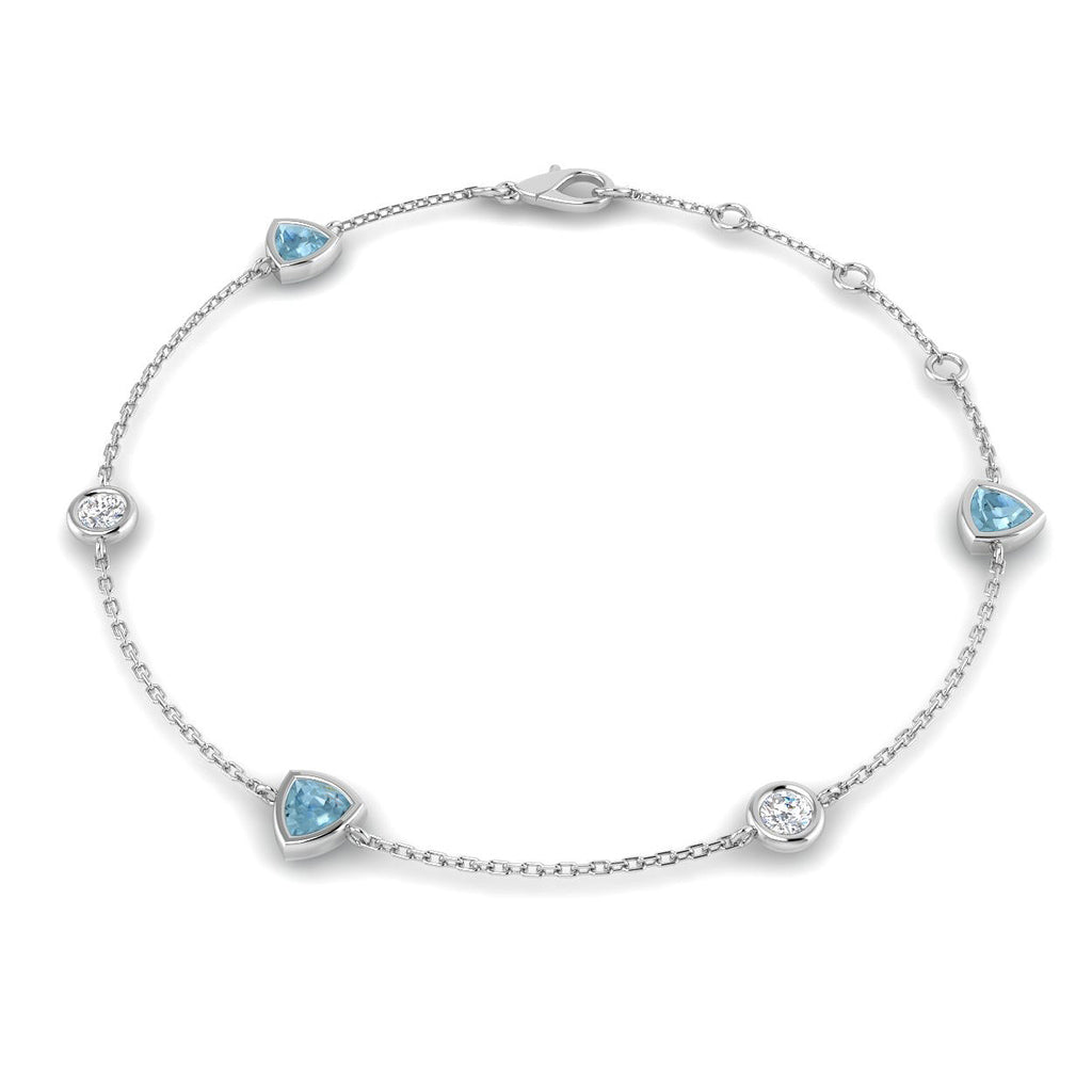 SB2419 — Bracelet - 9k White Gold