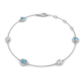 SB2419 — Bracelet - 9k White Gold