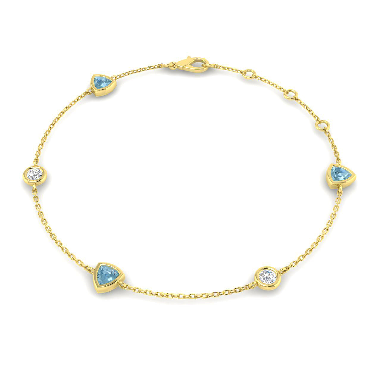SB2419 — Bracelet - 9k Yellow Gold