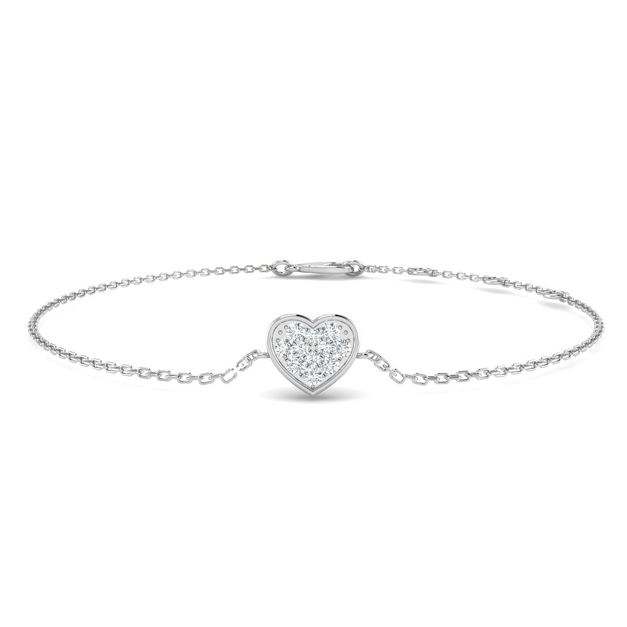 SB2424 — Bracelet - 9k White Gold