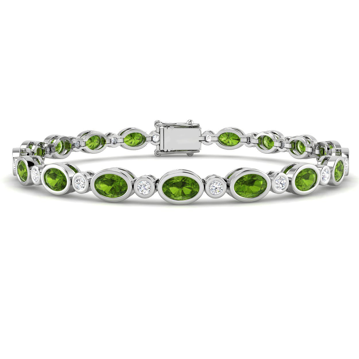 SB2434 — Bracelet - 9k White Gold