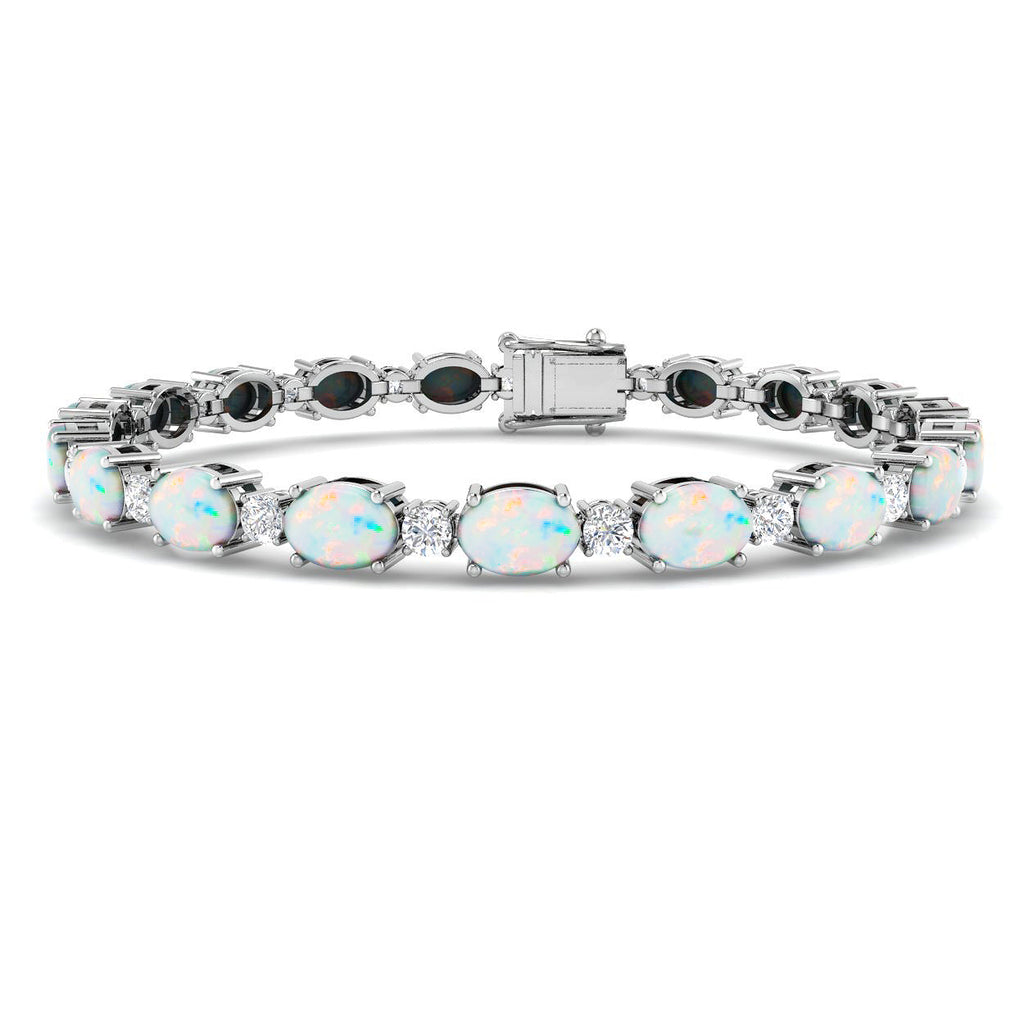 SB2437 — Bracelet - 9k White Gold