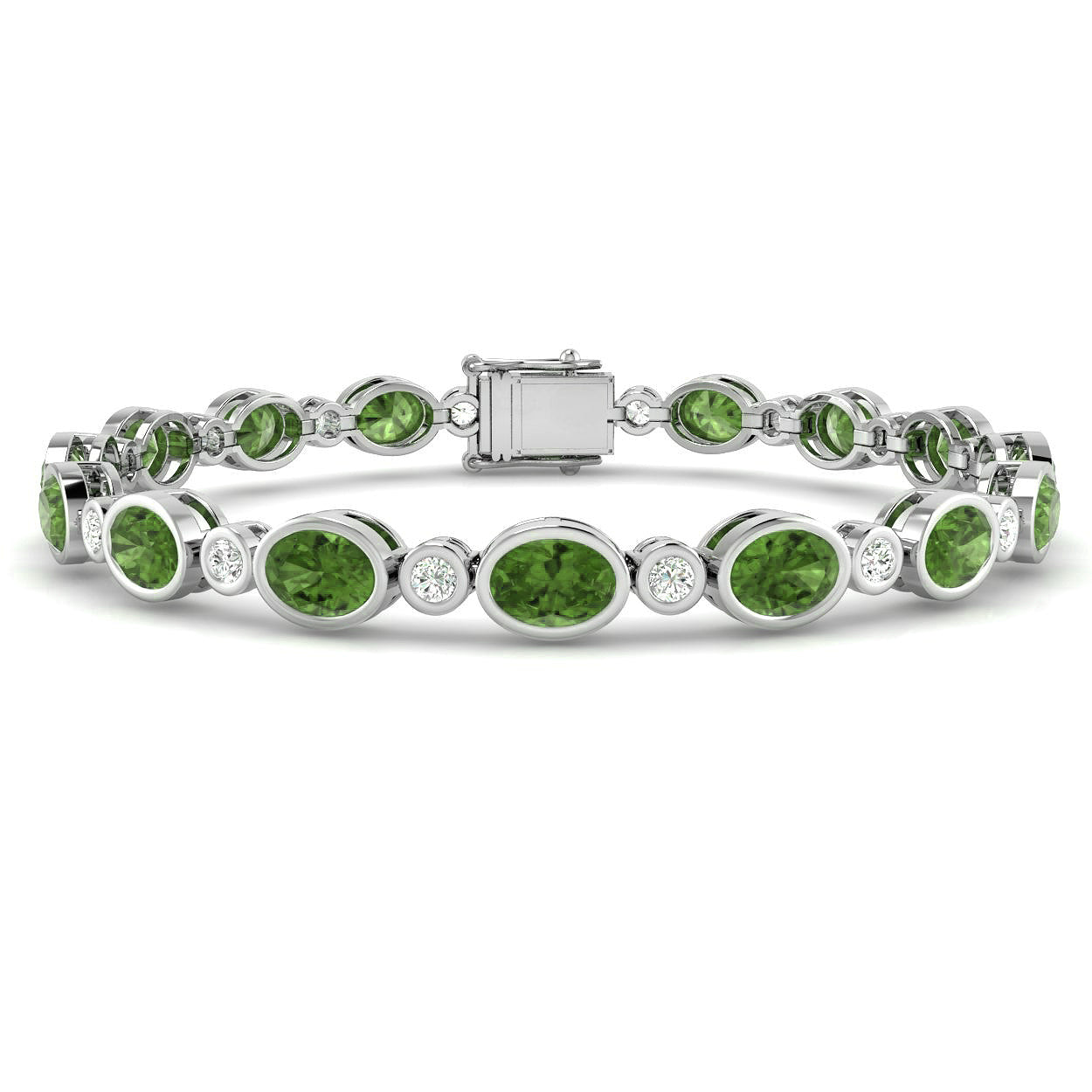 SB2438 — Bracelet - 9k White Gold