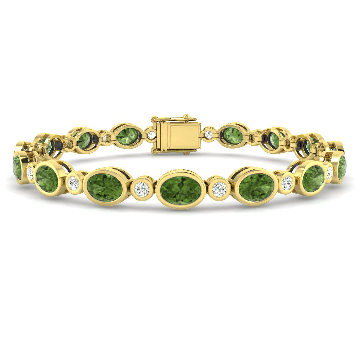 SB2438 — Bracelet - 9 KT Yellow Gold