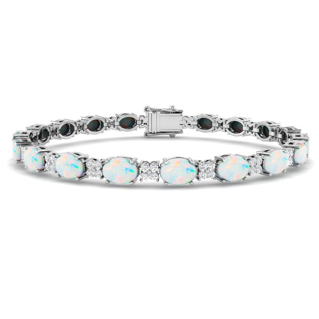 SB2443 — Bracelet - 9k White Gold