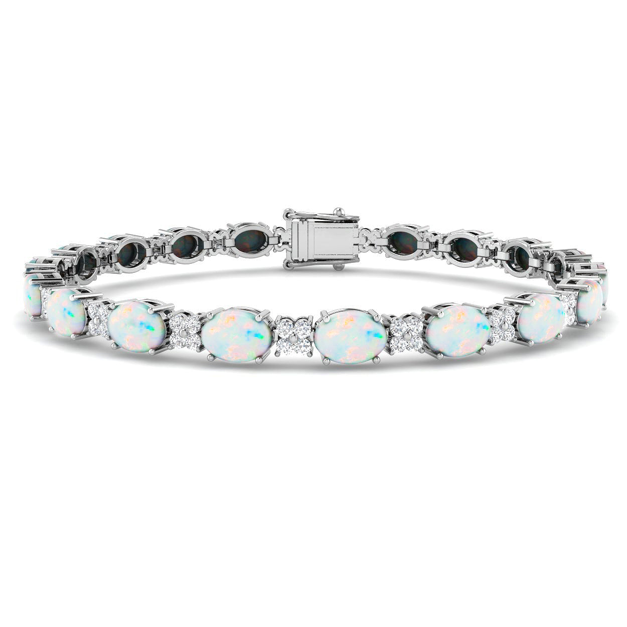 SB2443 — Bracelet - 9k White Gold