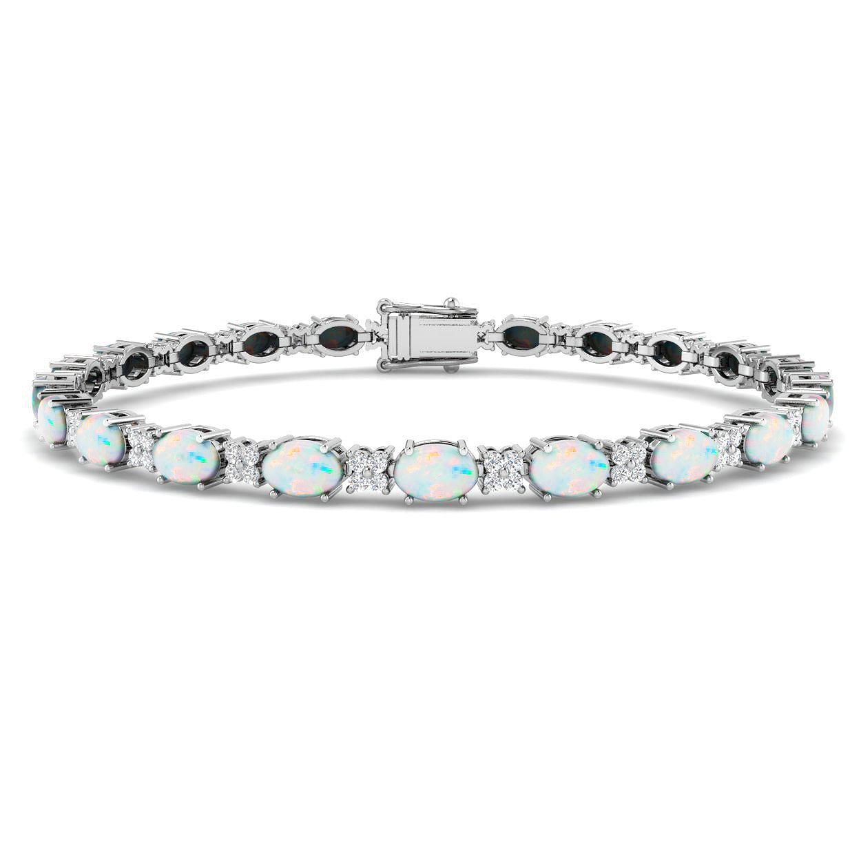 SB2444 — Bracelet - 9k White Gold