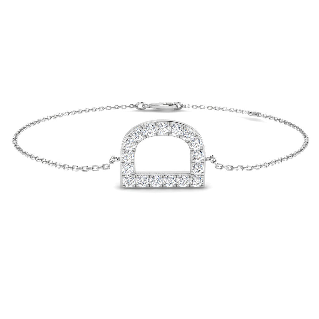 SB2465-D — Bracelet - 9k White Gold