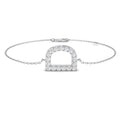 SB2465-D — Bracelet - 9k White Gold