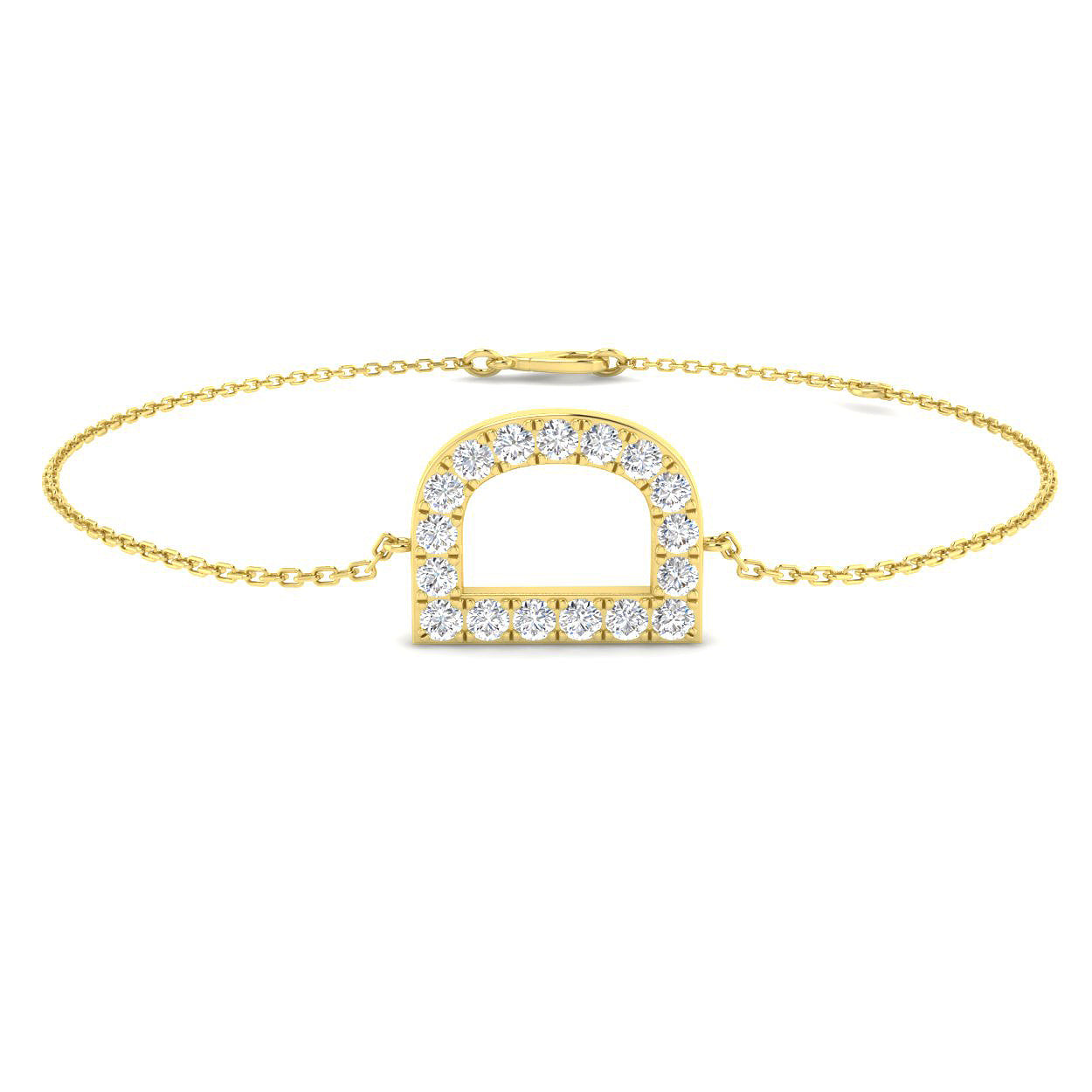 SB2465-D — Bracelet - 9k Yellow Gold