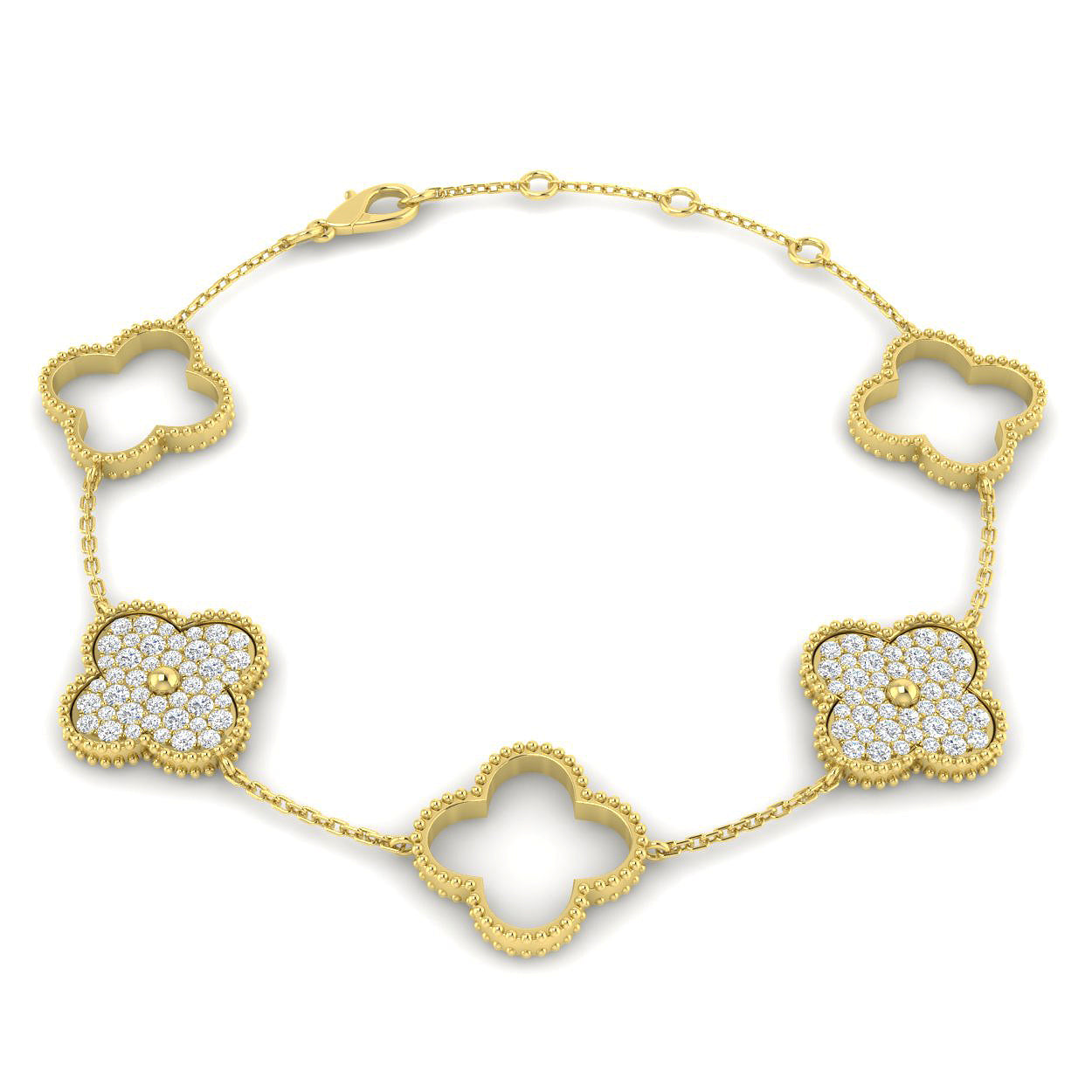 SB2466 — Bracelet - 9k Yellow Gold