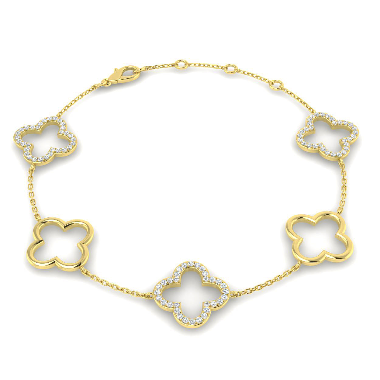 SB2468A — Bracelet - 9k Yellow Gold