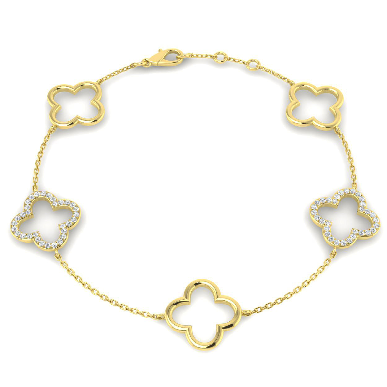 SB2468 — Bracelet - 9k Yellow Gold
