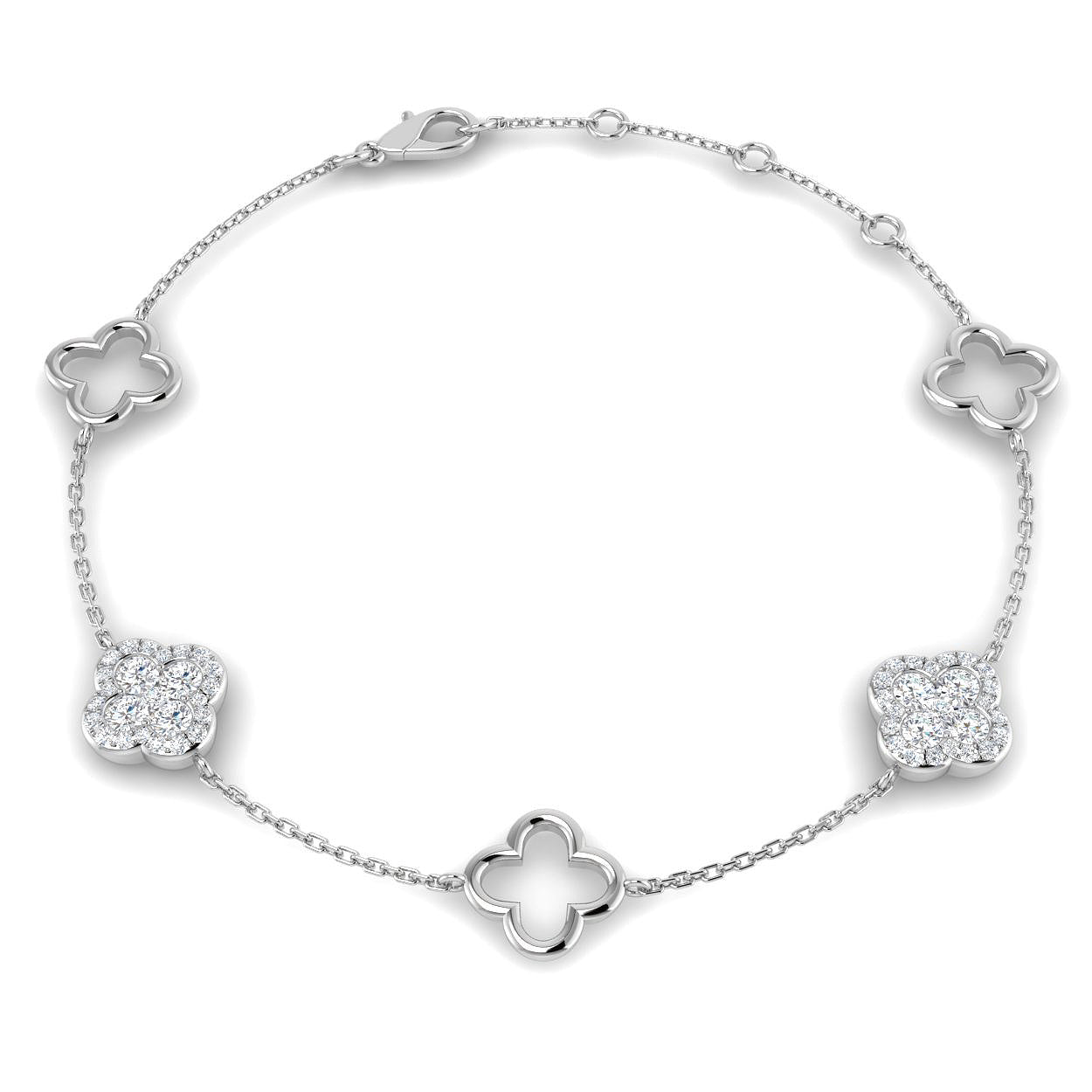 SB2470 — Bracelet - 9k White Gold