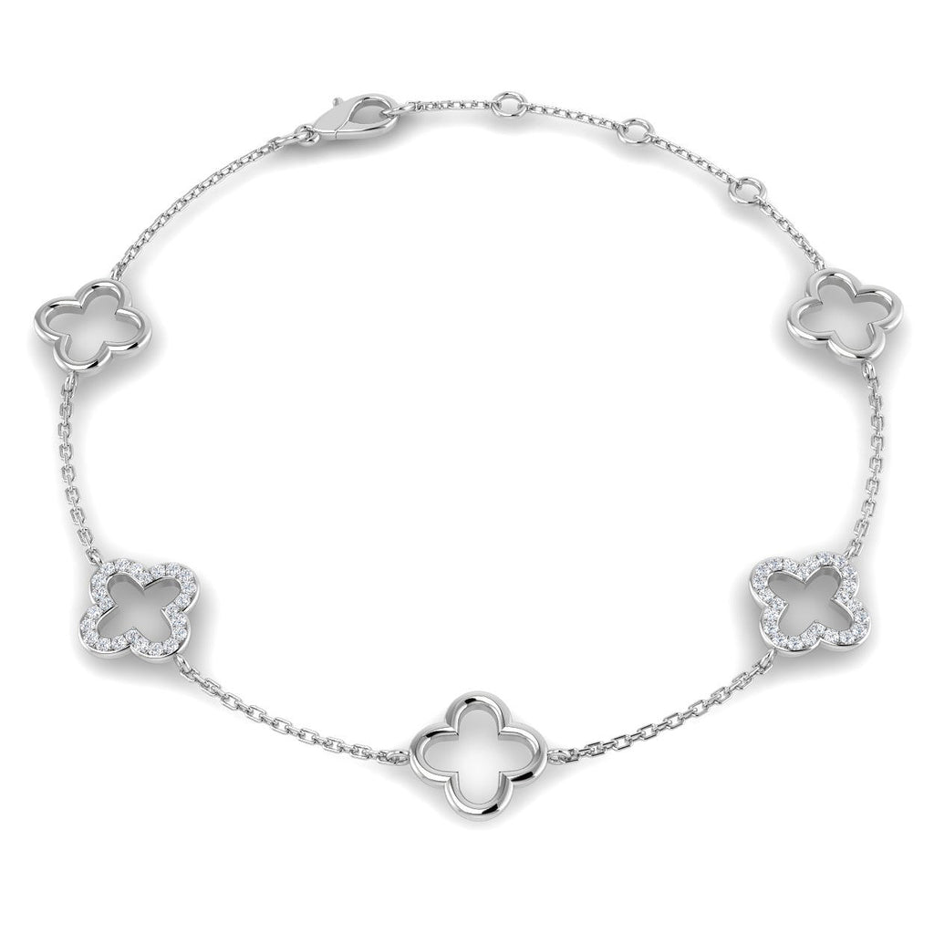 SB2487 — Bracelet - 9k White Gold
