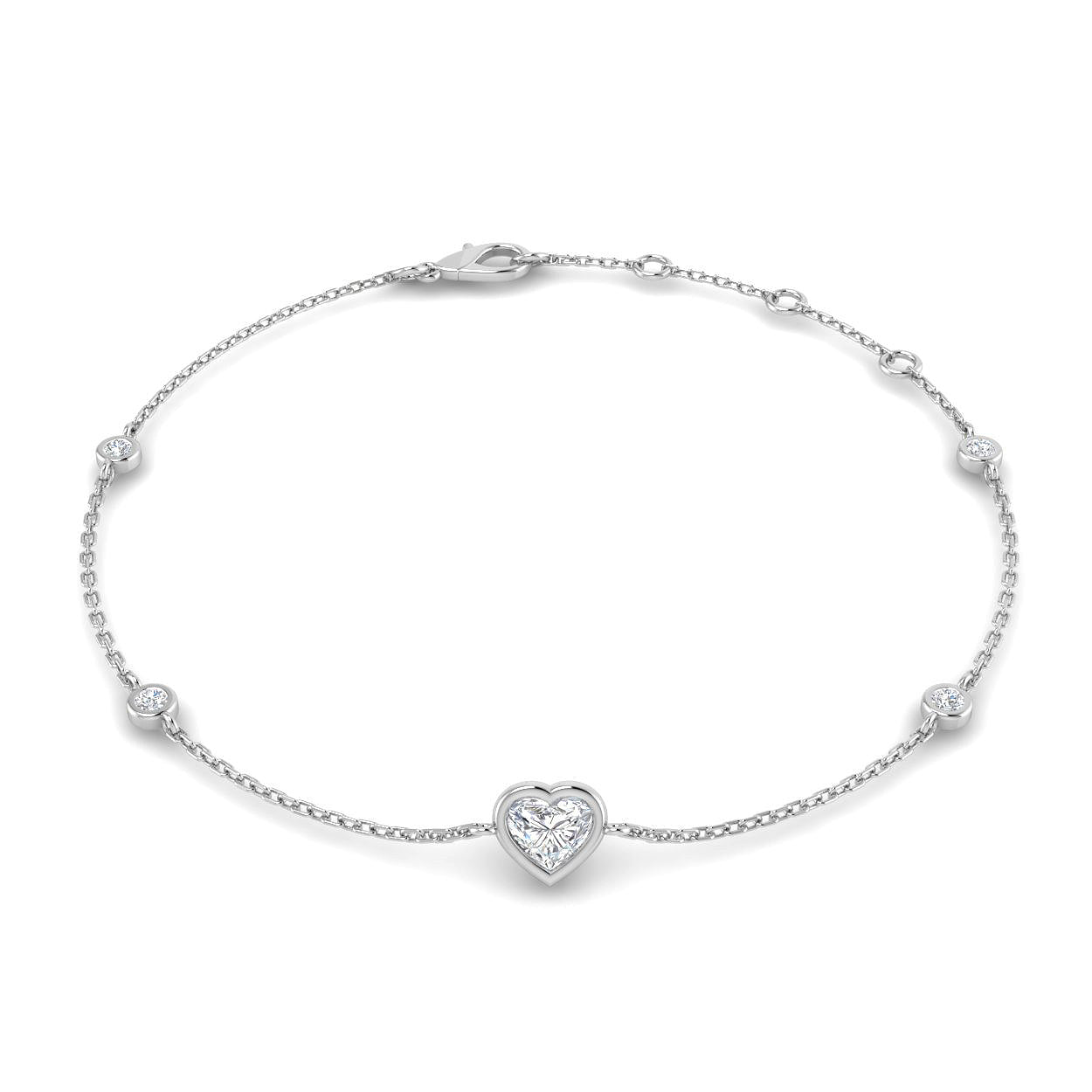 SB2495 — Bracelet - 9k White Gold