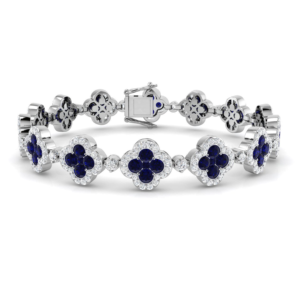 SB2496 — Bracelet - 9k White Gold