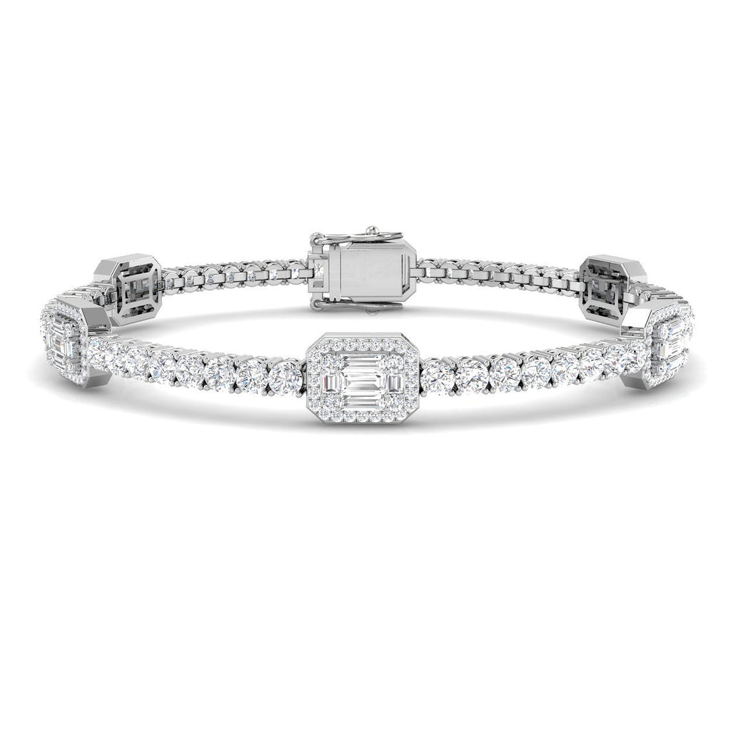 SB2526 — Bracelet - 9k White Gold