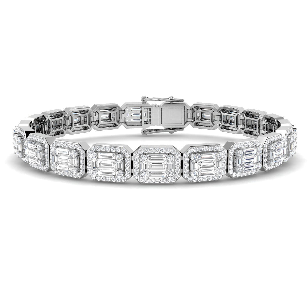 SB2528 — Bracelet - 9k White Gold