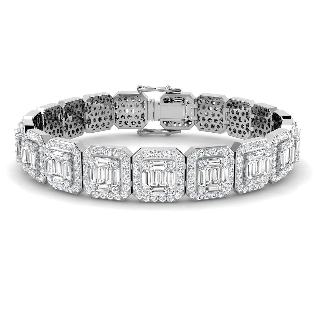 SB2534 — Bracelet - 9k White Gold