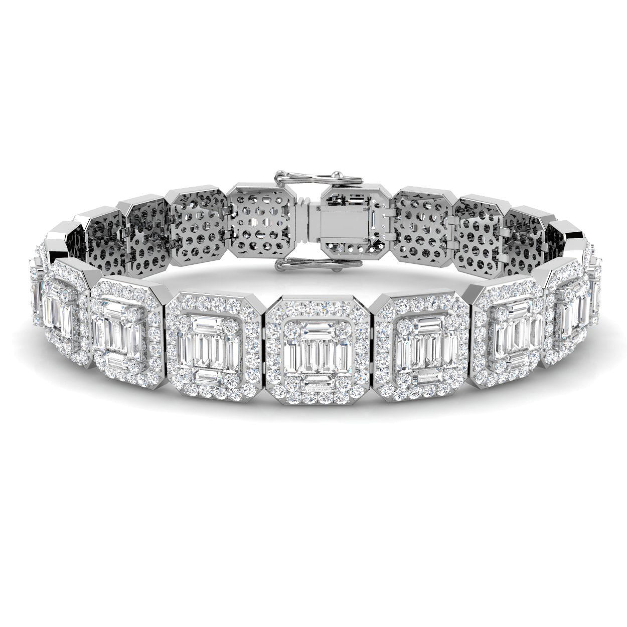 SB2534 — Bracelet - 9k White Gold