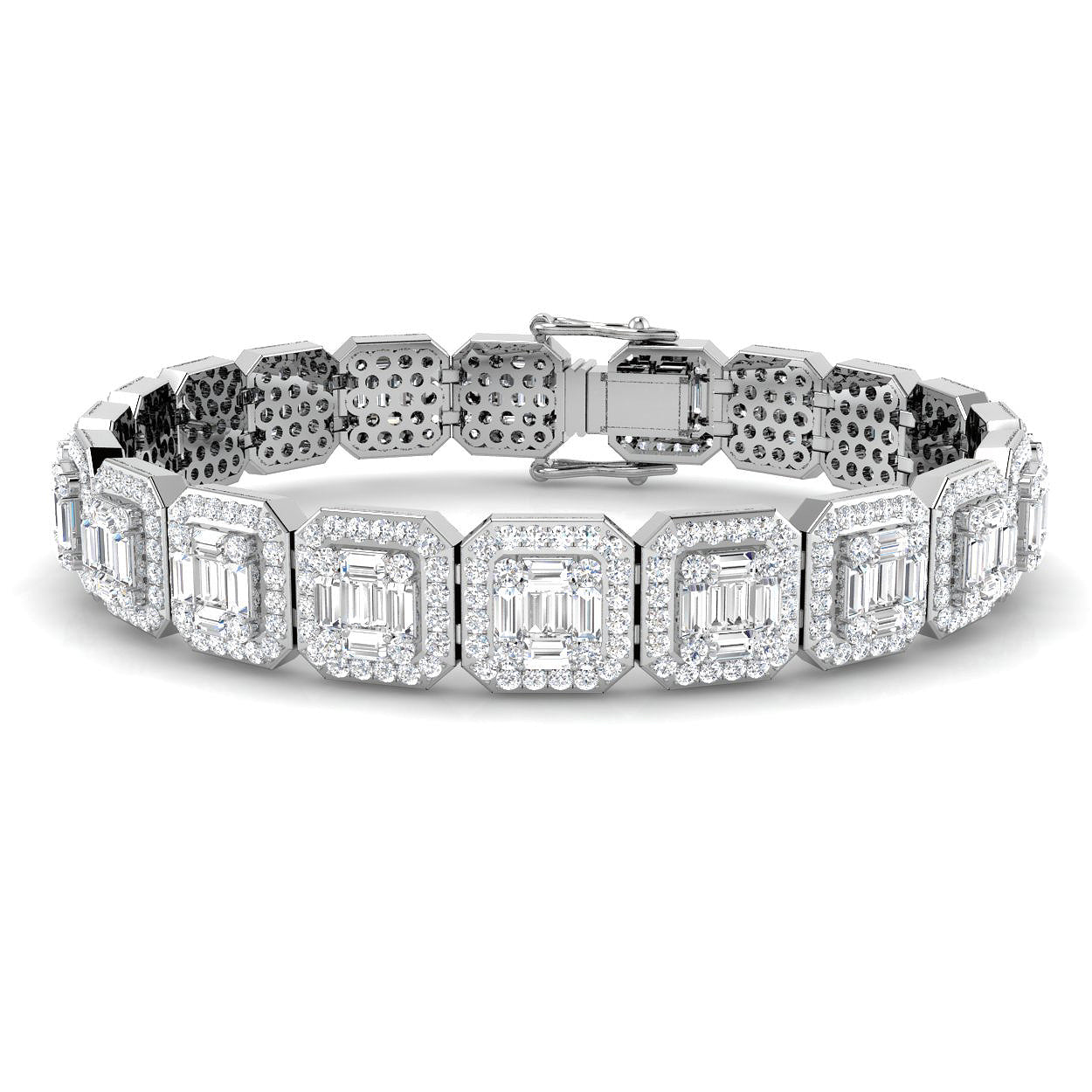 SB2535 — Bracelet - 9k White Gold