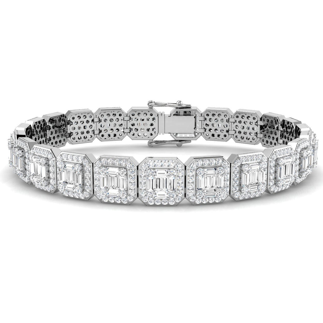 SB2536 — Bracelet - 9k White Gold