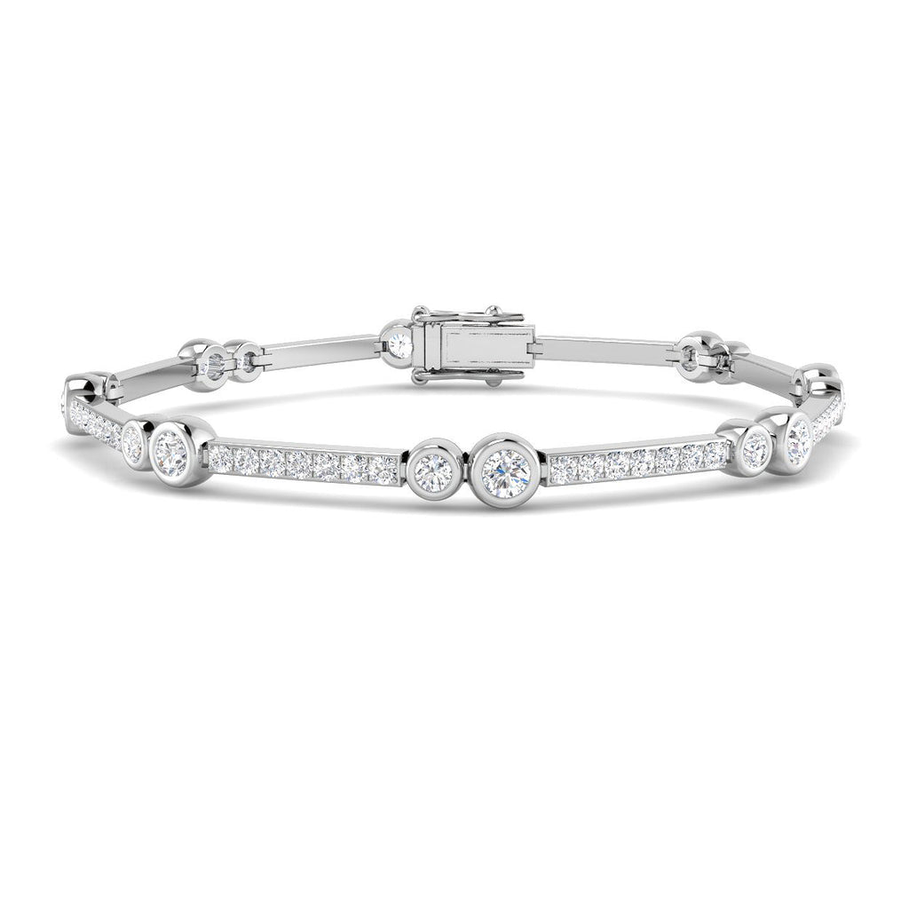 SB2543 — Bracelet - 9k White Gold