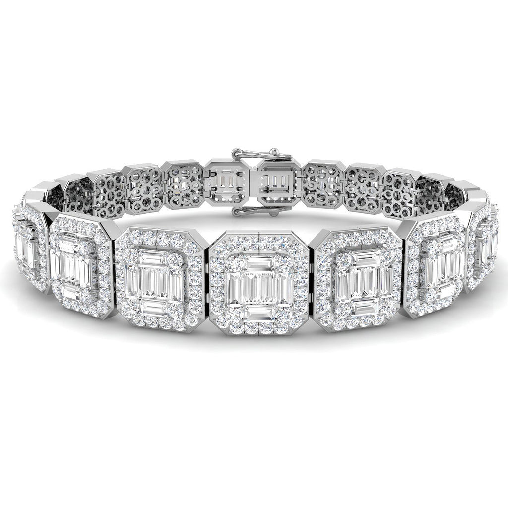 SB2544 — Bracelet - 9k White Gold