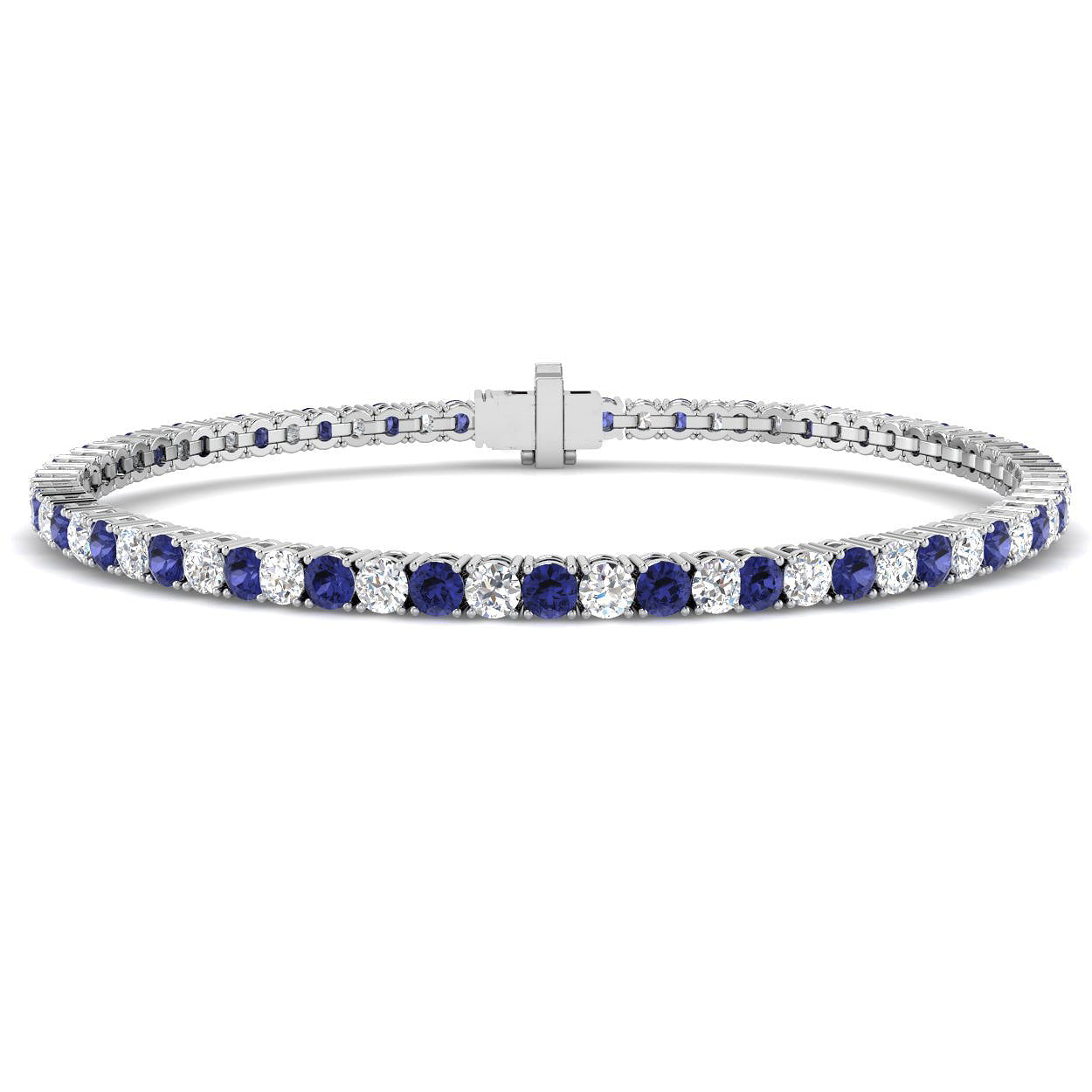 SB2549A — Bracelet - 9k White Gold