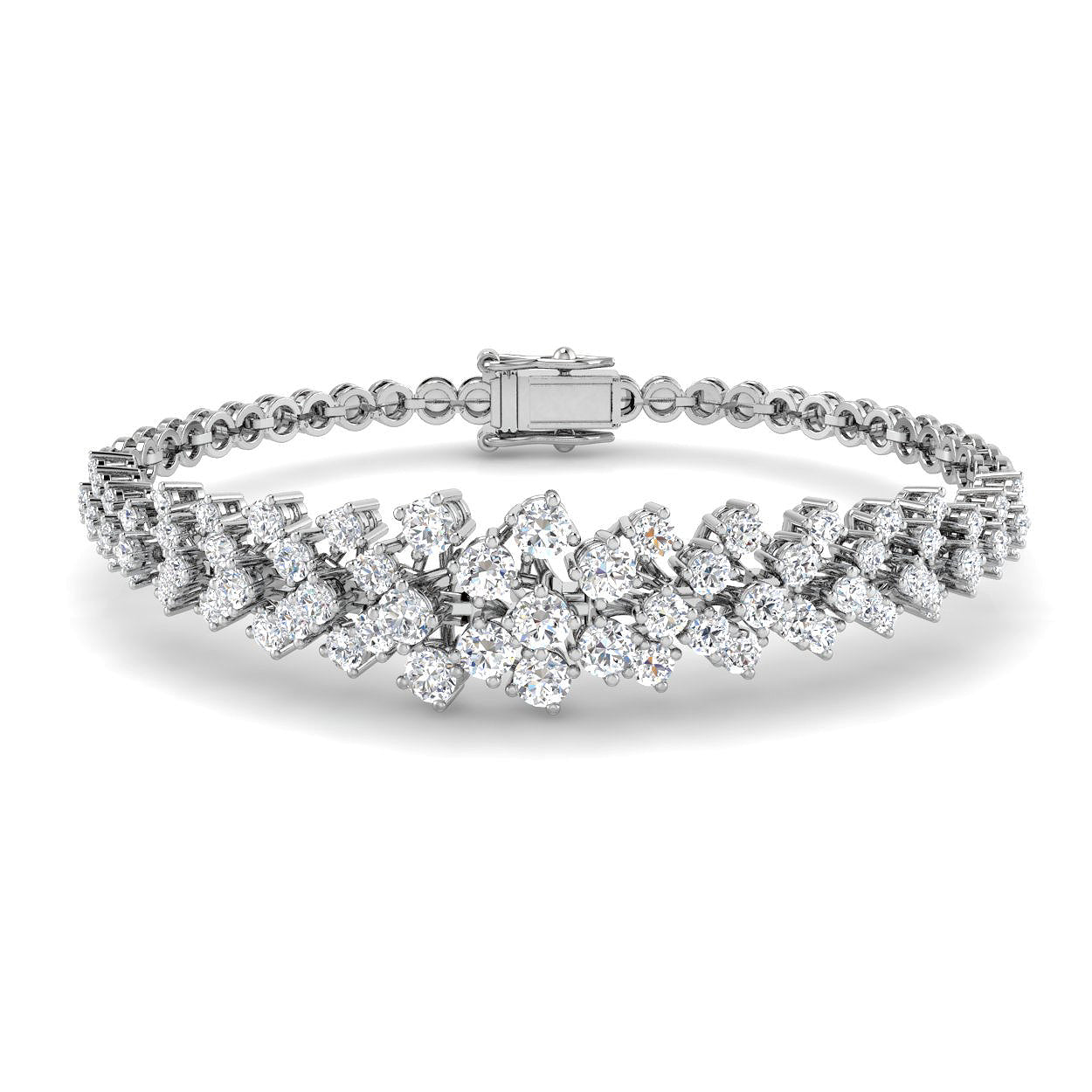 SB2550 — Bracelet - 9k White Gold
