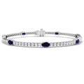 SB2566A — Bracelet - 9k White Gold