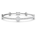 SB2577 — Bracelet - 9k White Gold
