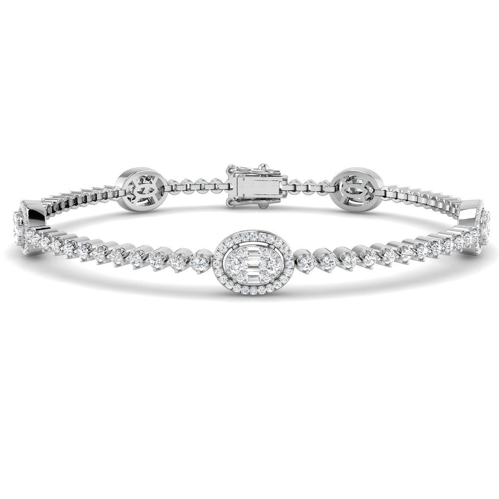 SB2579 — Bracelet - 9k White Gold