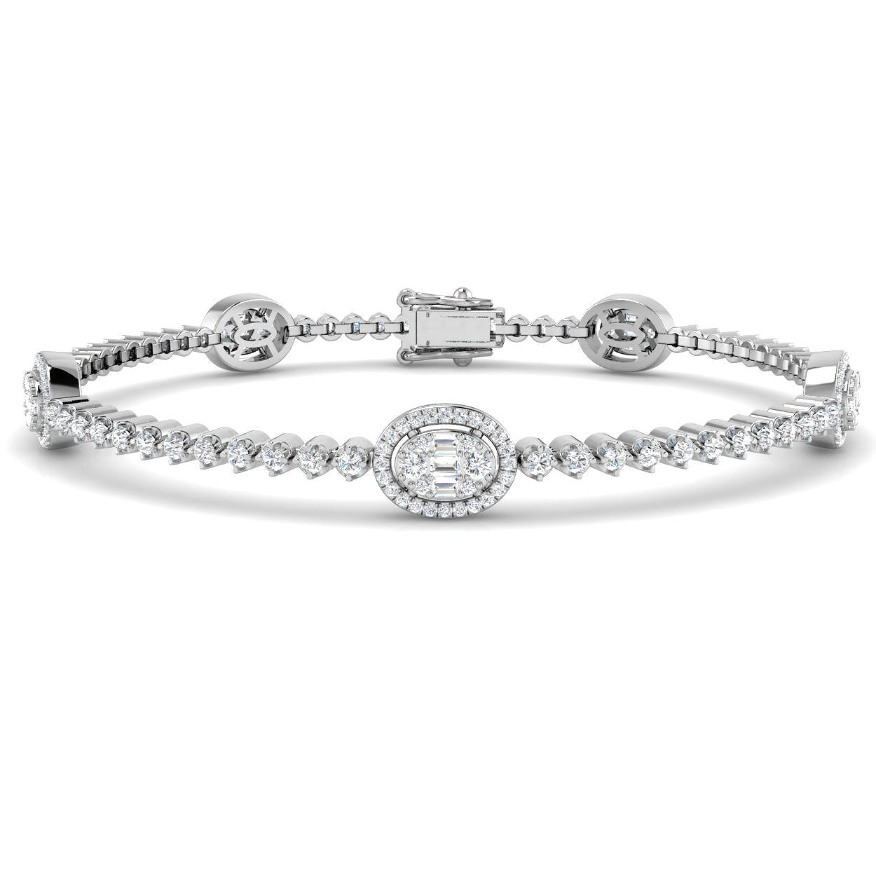 SB2579 — Bracelet - 9k White Gold