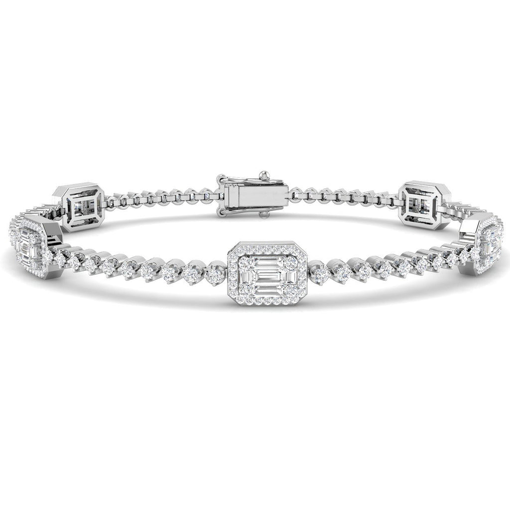 SB2580 — Bracelet - 9k White Gold