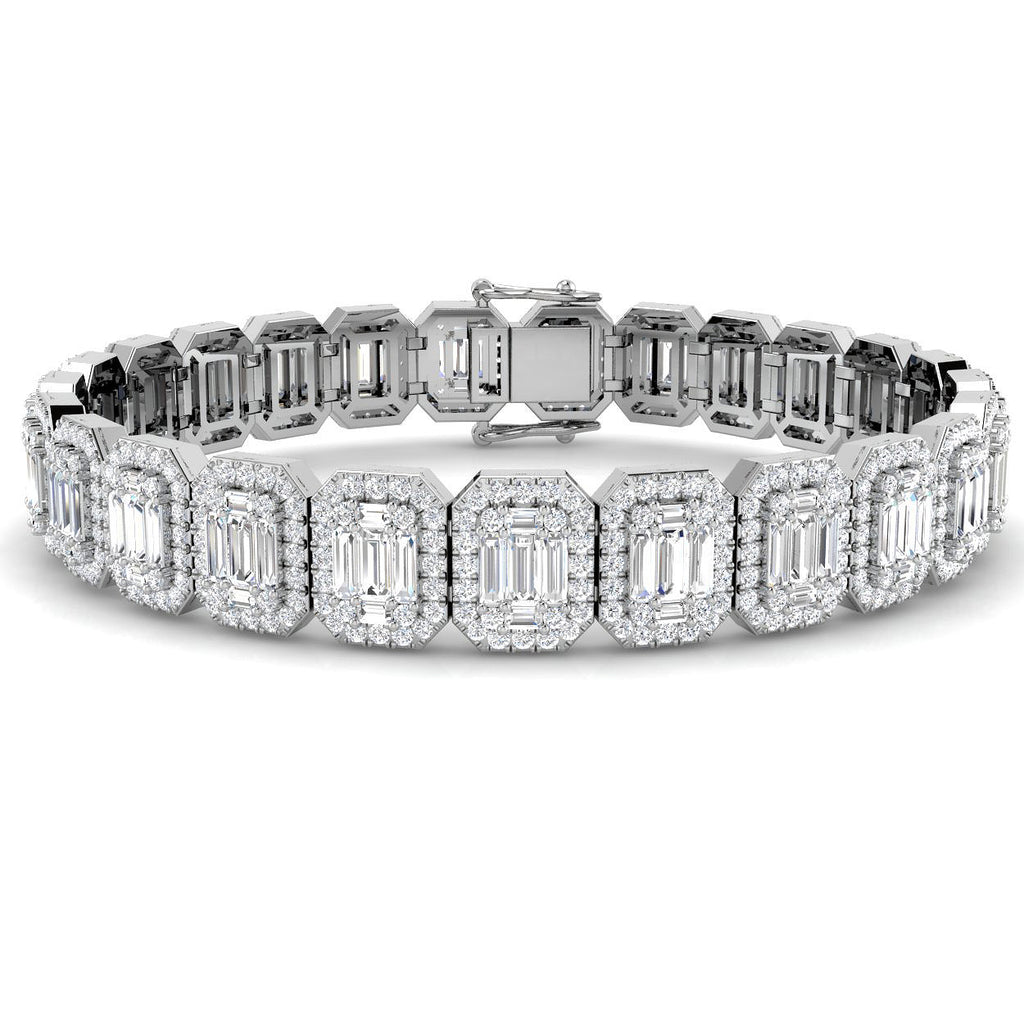 SB2584 — Bracelet - 9k White Gold