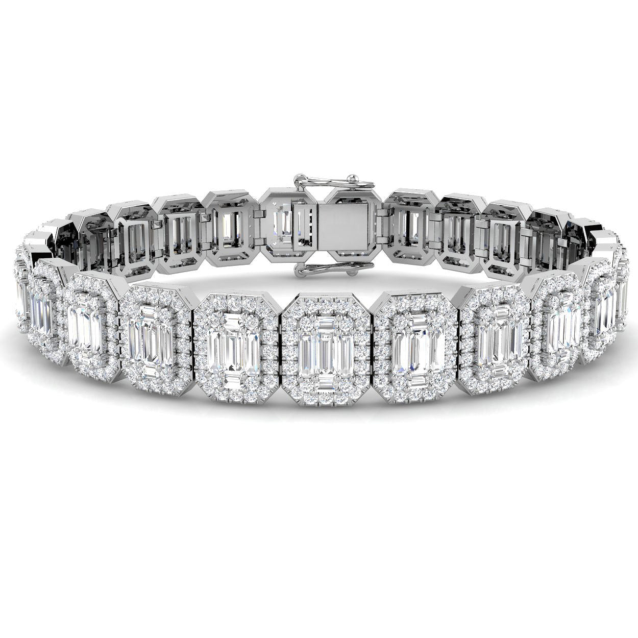 SB2584 — Bracelet - 9k White Gold